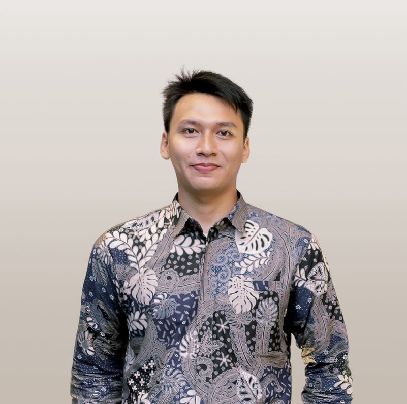 A dashboard visualization placeholder using the profile image